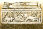 {Conde de Barcelos (Tarouca, Portugal, s. XIV) (1998-99). Augaforte/augatinta sobre plancha de Zn de 32x25 cm. Papel "Creysse France". Tirada: 50}